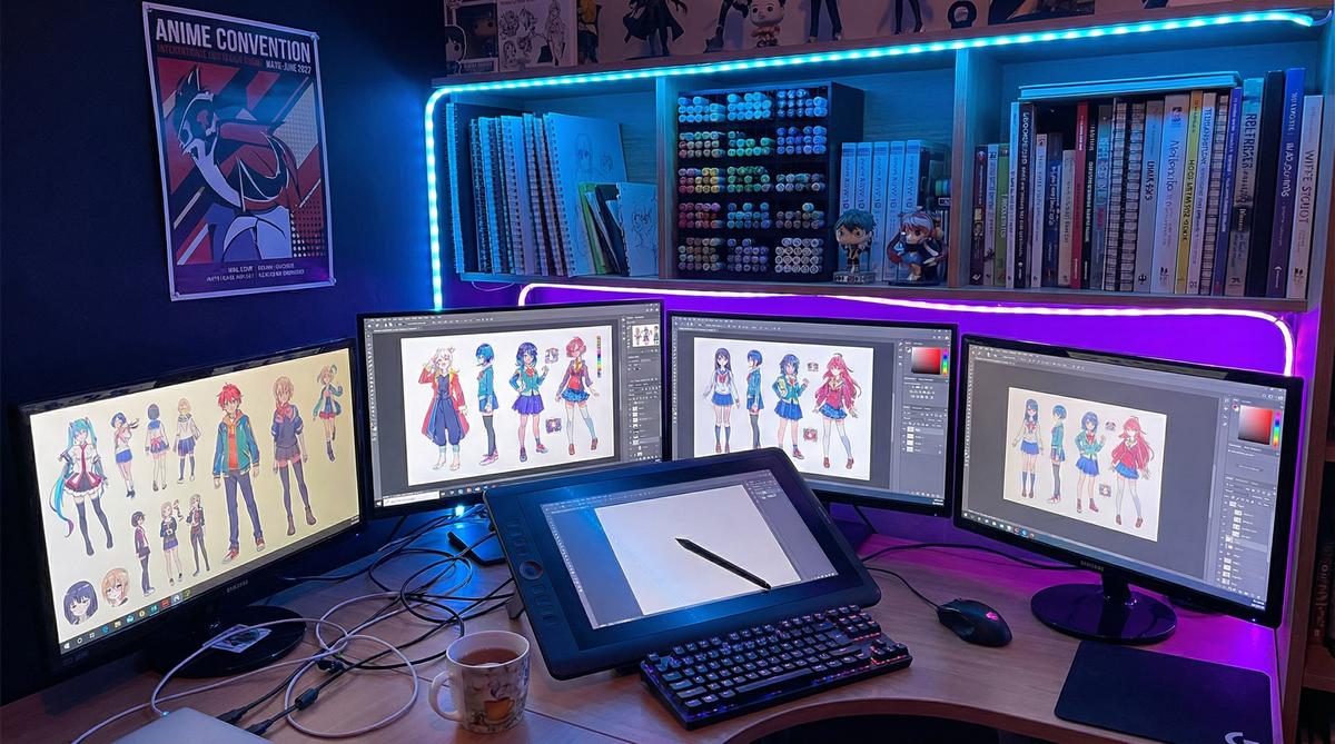 日剧《丈夫出差回来晚了》动漫创作教程